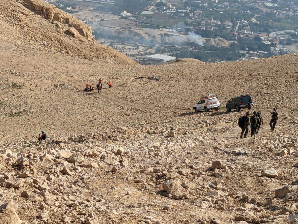 רוכב אופניים מבוגר נחבל באזור הקרנטל - ופונה במסוק