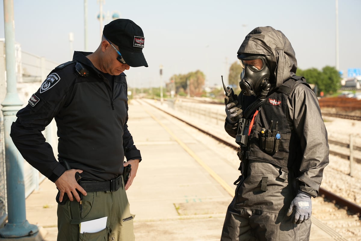 מטען חבלה התפוצץ ברכבת עם חומרים מסוכנים | תיעוד