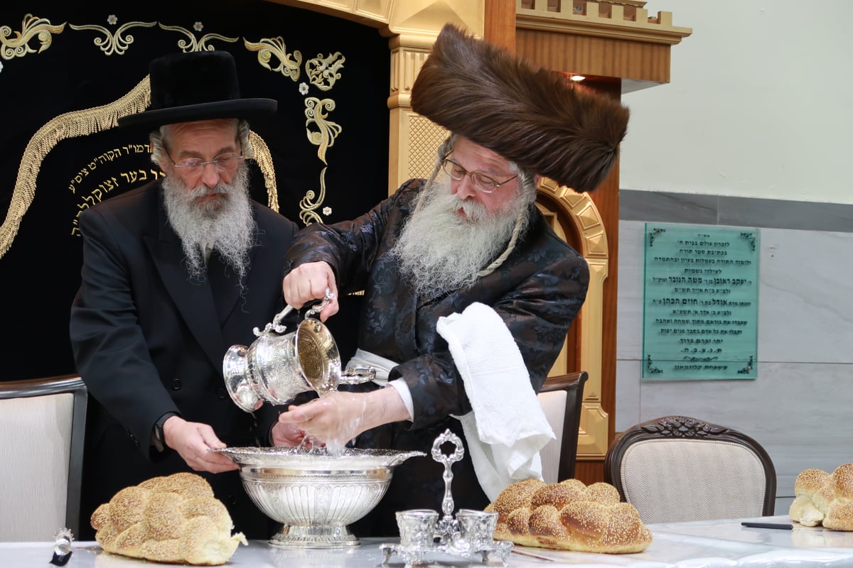 בנדבורנה י-ם חגגו פדיון הבן לנין האדמו"ר