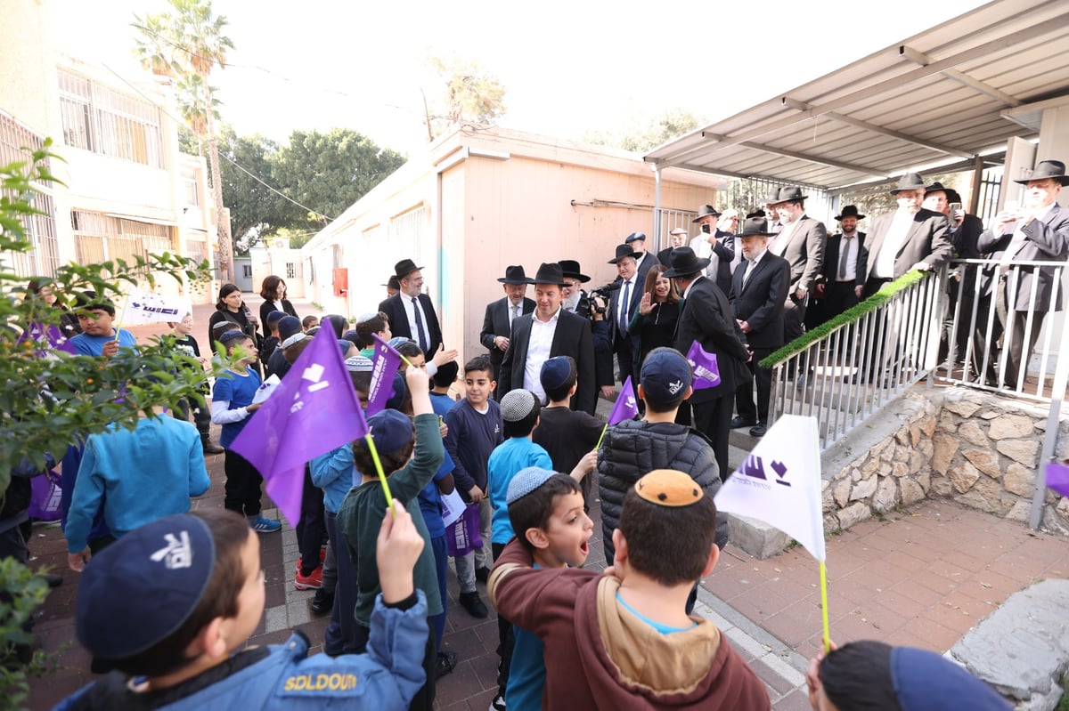 הביקור של "הגדול" מארצות הברית אצל ראש הישיבה