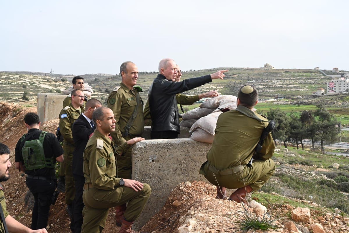 השר יואב גלנט: "נביא כל מחבל לבית משפט או בית קברות"