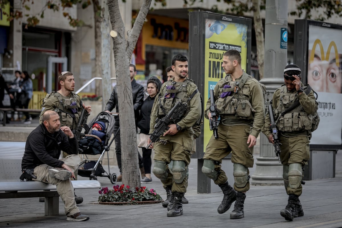 המתיחות הביטחונית: חיילים ברחובות ירושלים | תיעוד