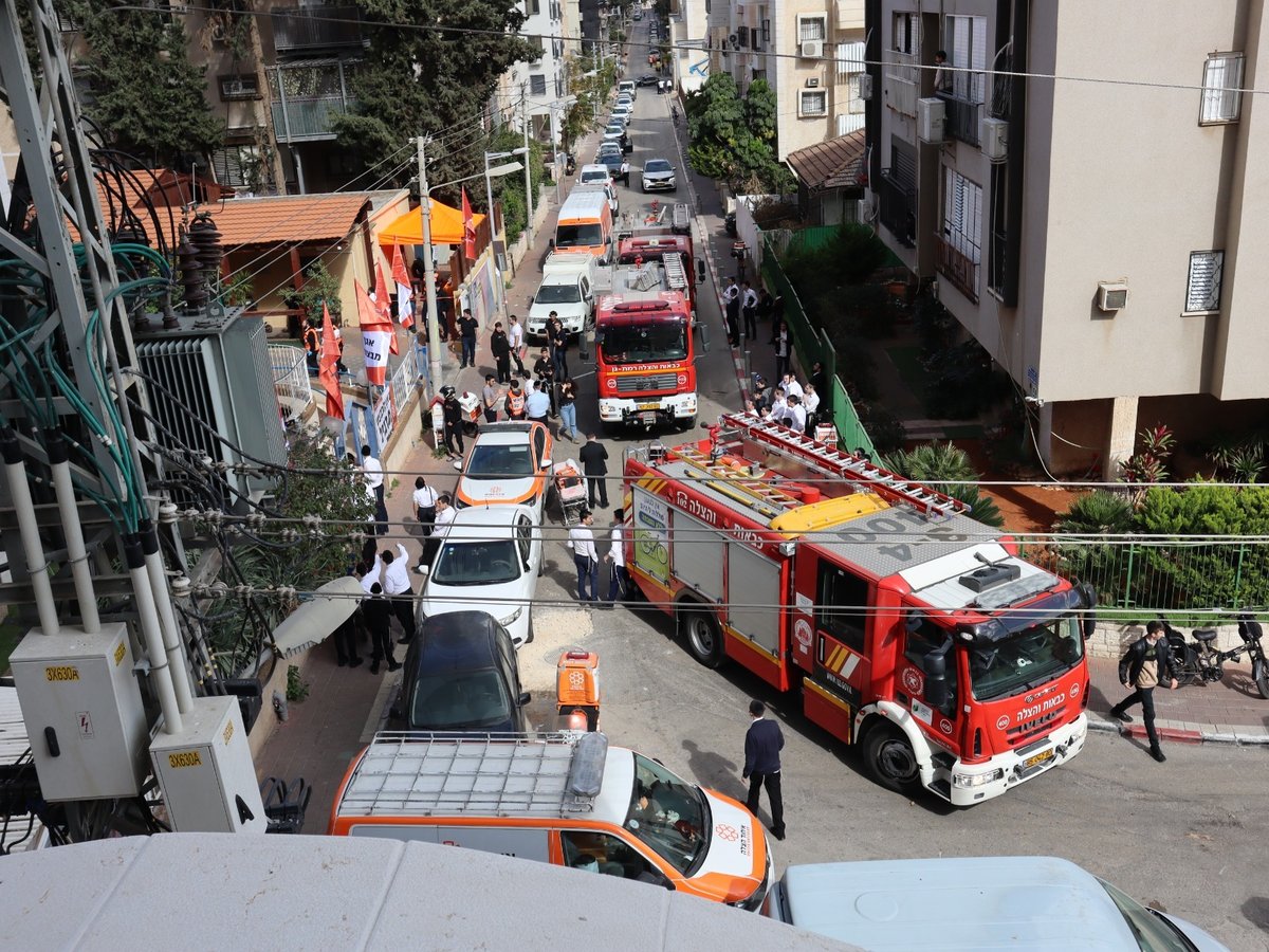 עשרות נפגעים ⭒מדומים⭒ עקב 'שריפה' במוסד 'עלה' לילדים עם מוגבלויות