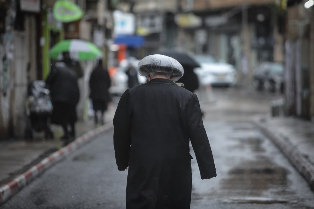 חורף ירושלמי סוער וגשום: תיעוד מסמטאות מאה שערים