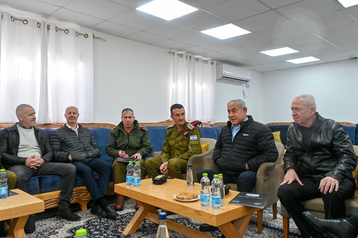 נתניהו נפגש עם לוחמי דובדבן: "אתם חוד החנית, תמשיכו להשחיז את החוד"