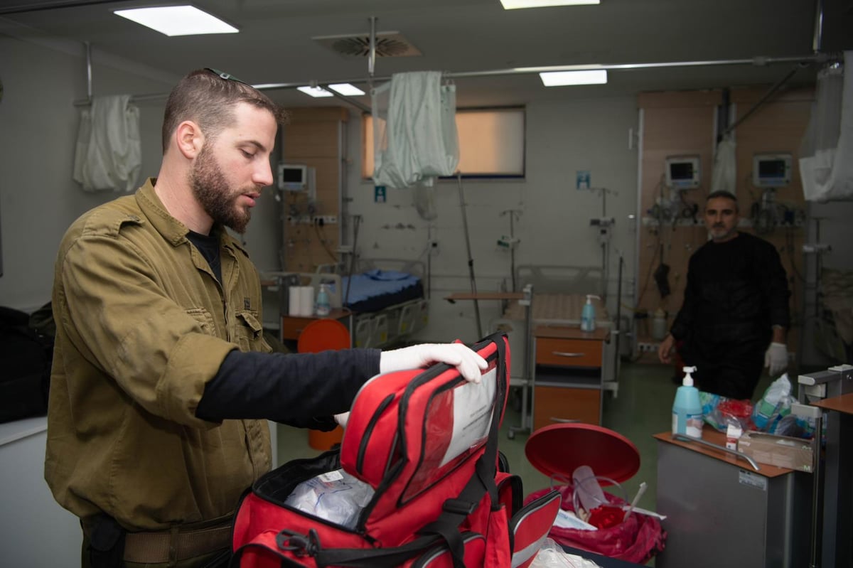 משלחת הסיוע הרפואי של צה"ל פתחה בית חולים | צפו