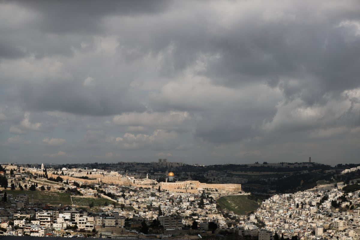 תצפית מארמון הנציב בירושלים