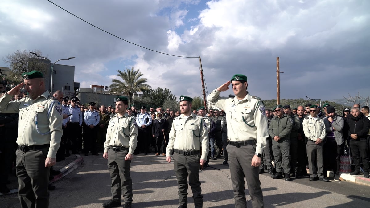 תיעוד המשטרה: הלוויתו של הלוחם רס"ל אסיל סואעד