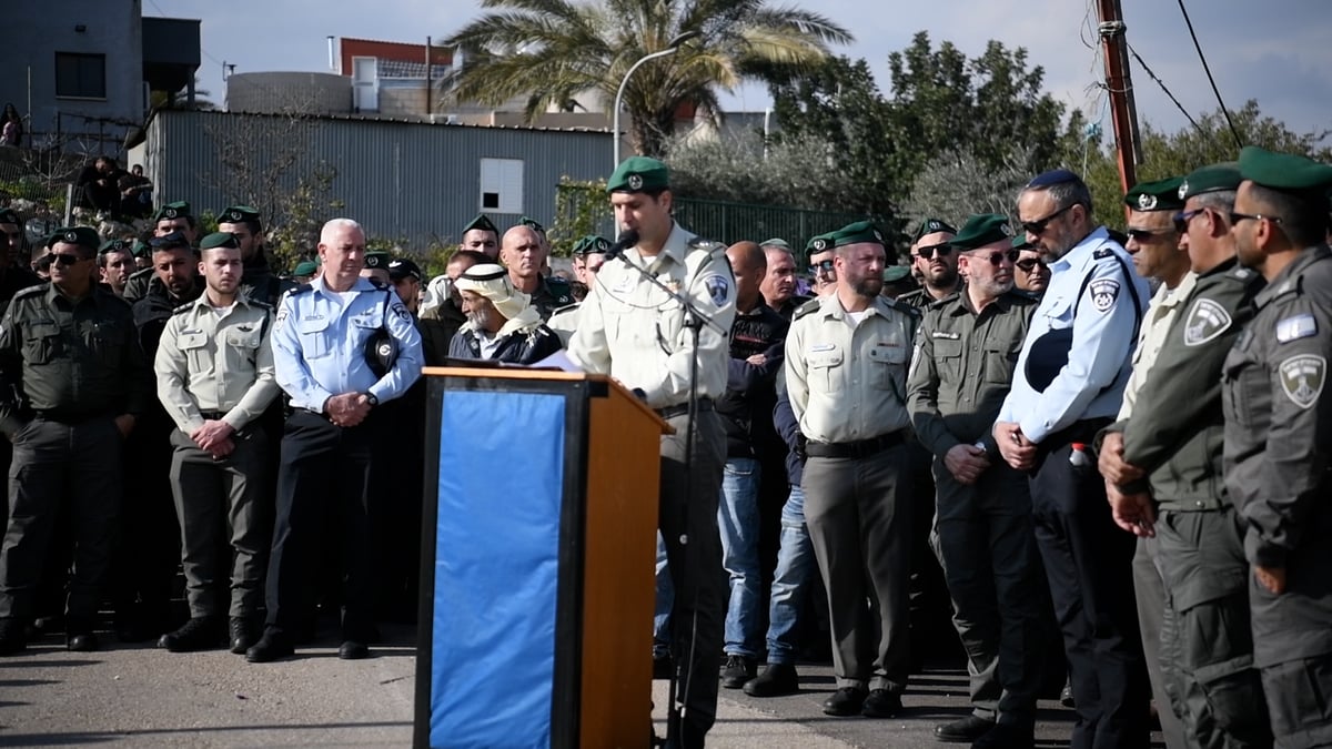 תיעוד המשטרה: הלוויתו של הלוחם רס"ל אסיל סואעד