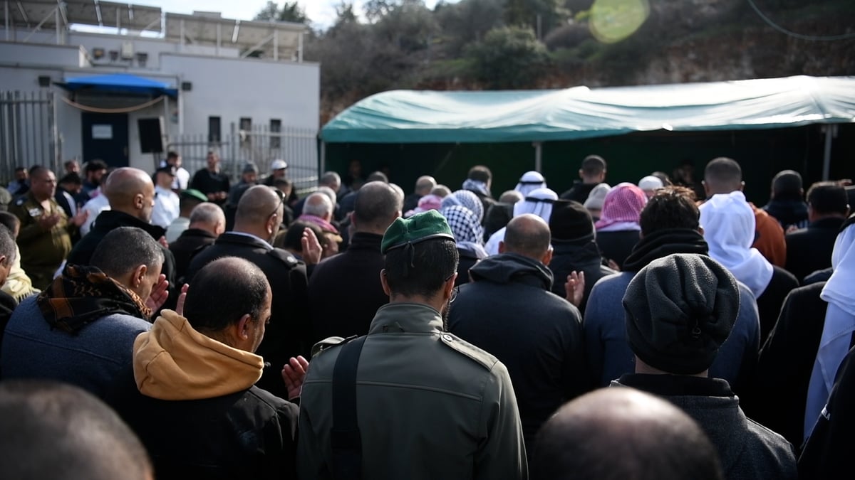 תיעוד המשטרה: הלוויתו של הלוחם רס"ל אסיל סואעד