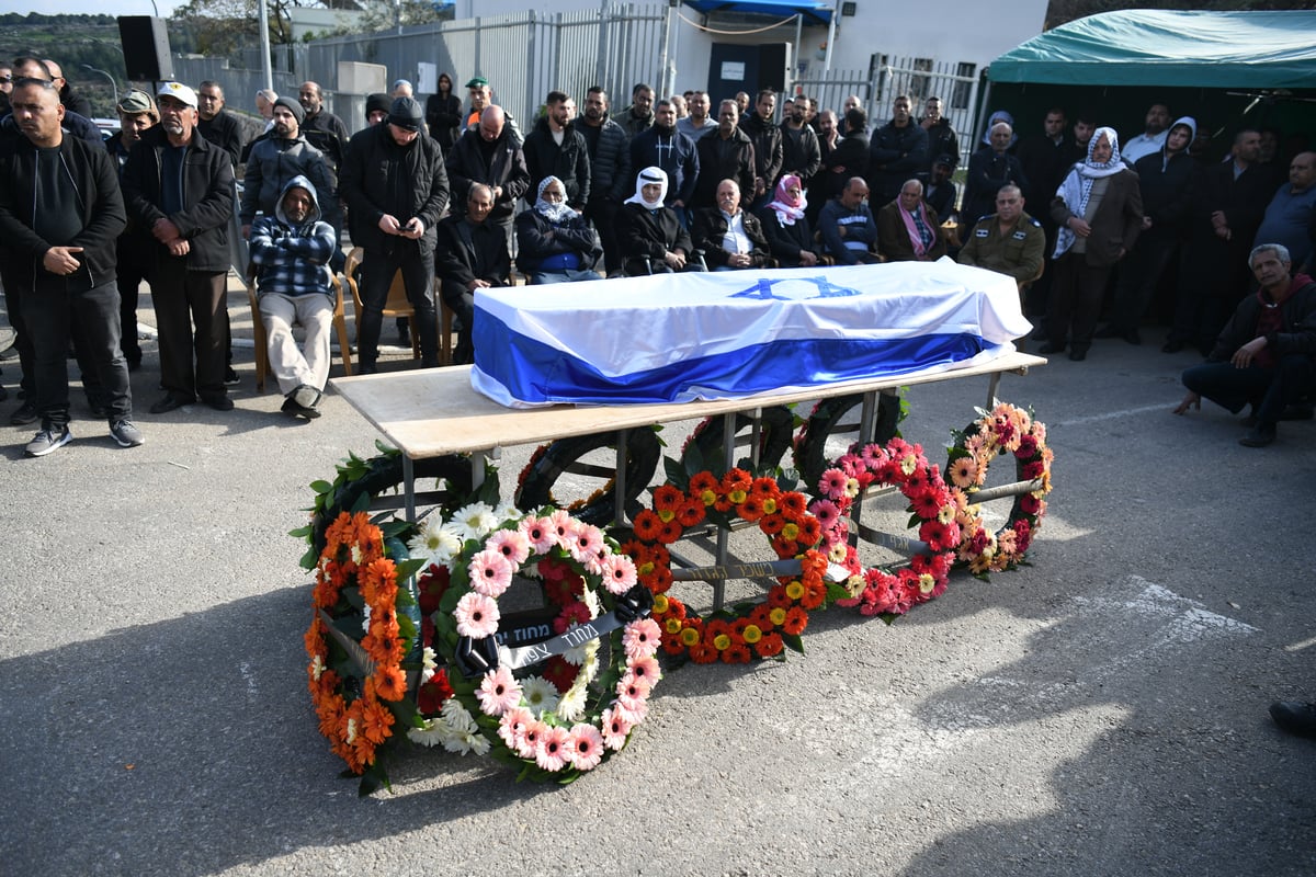 תיעוד המשטרה: הלוויתו של הלוחם רס"ל אסיל סואעד