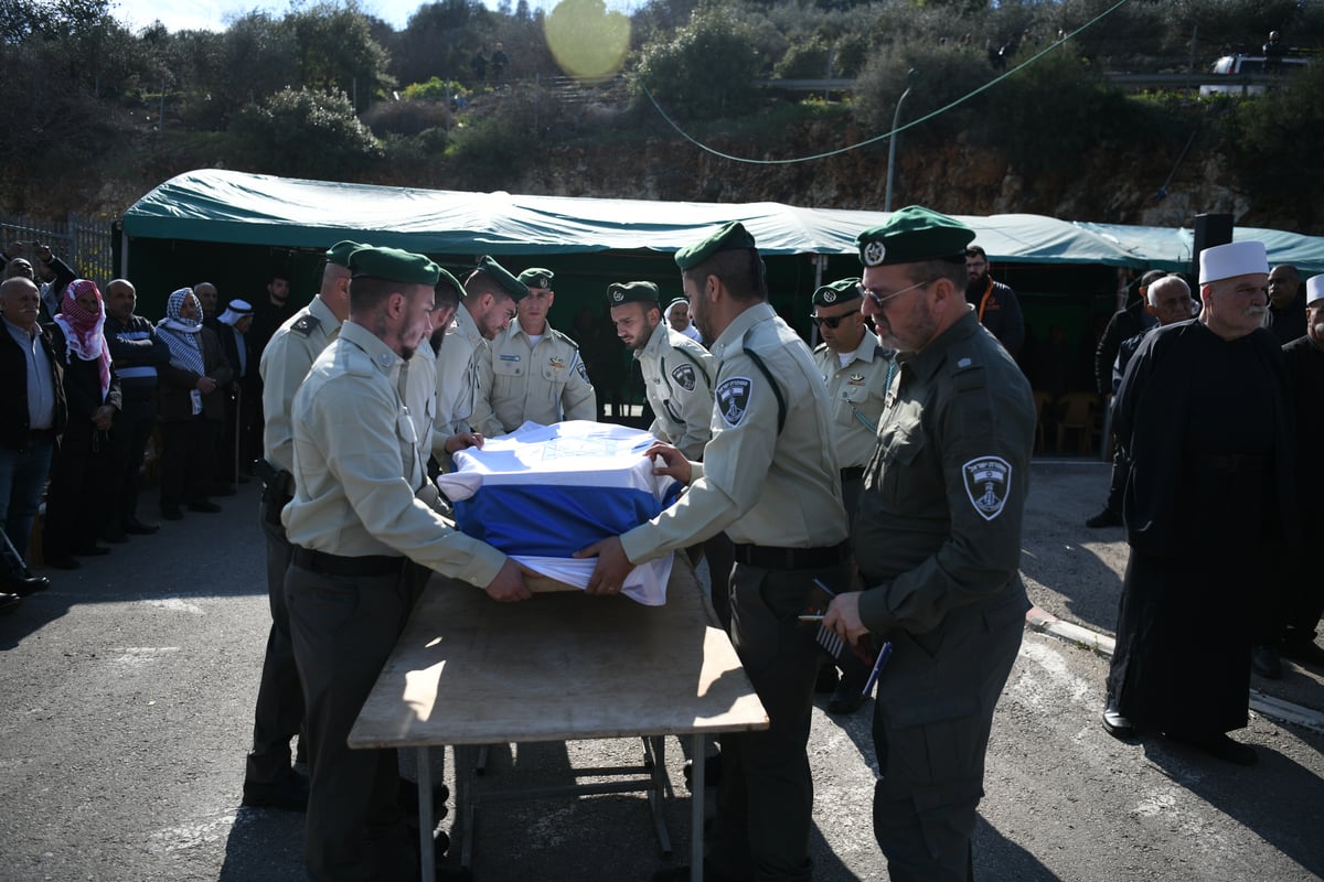 תיעוד המשטרה: הלוויתו של הלוחם רס"ל אסיל סואעד