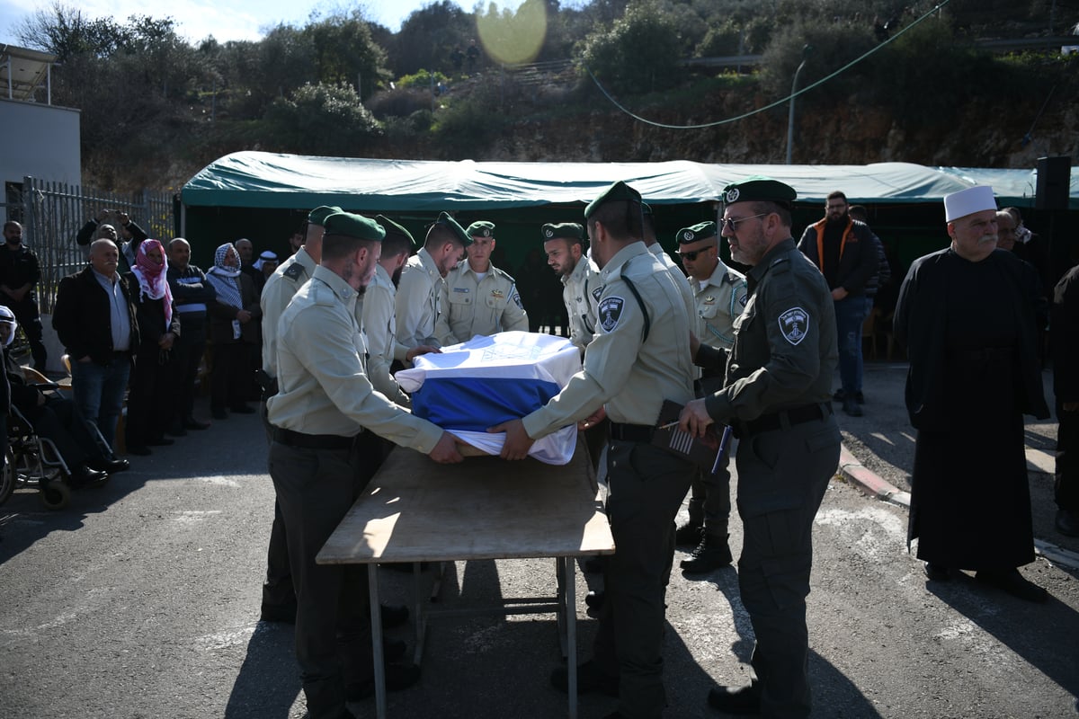 תיעוד המשטרה: הלוויתו של הלוחם רס"ל אסיל סואעד