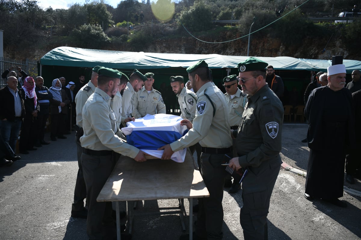 תיעוד המשטרה: הלוויתו של הלוחם רס"ל אסיל סואעד