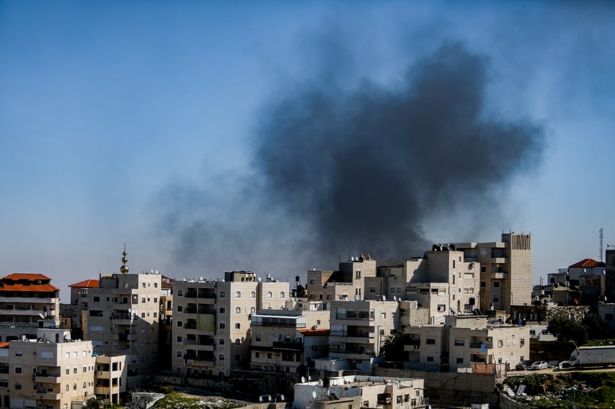 צפו בתיעוד: המחבלים הפלסטינים השתוללו בעיסוואיה