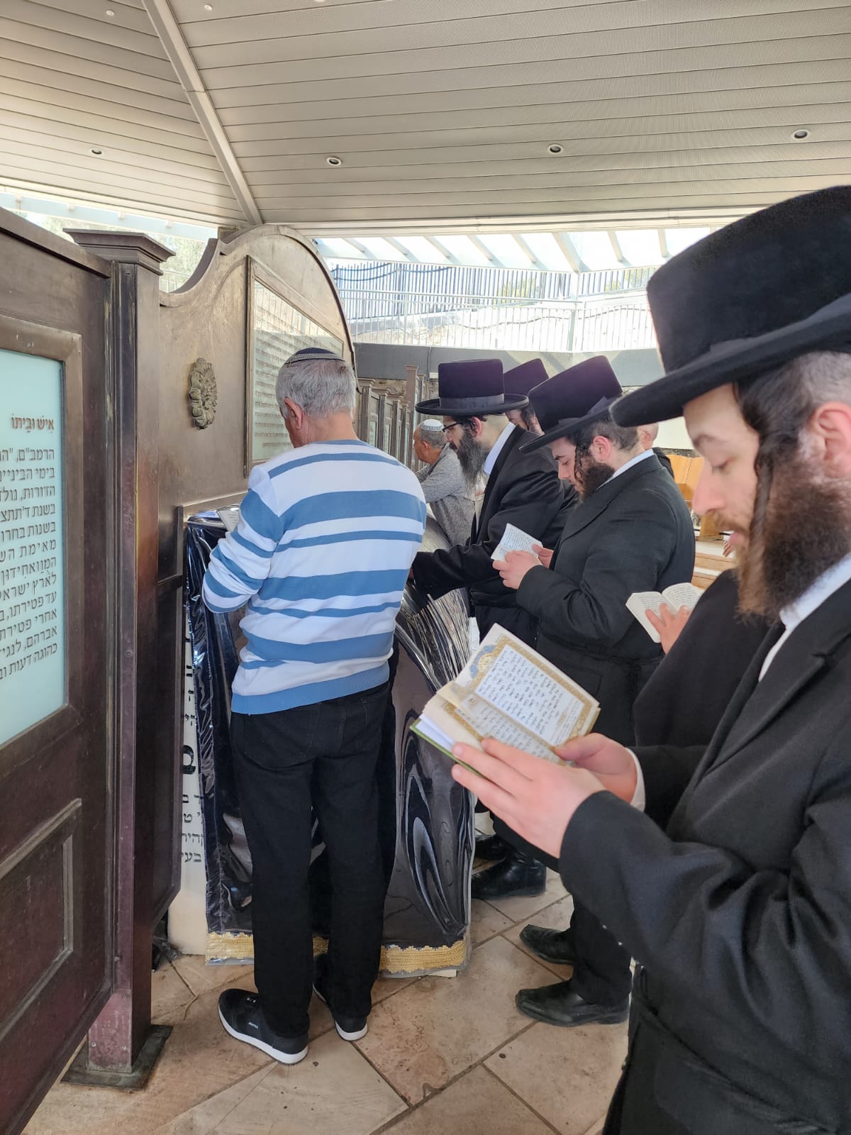 האדמו"ר מזוועהיל ארה"ב בביקור בישראל | תיעוד