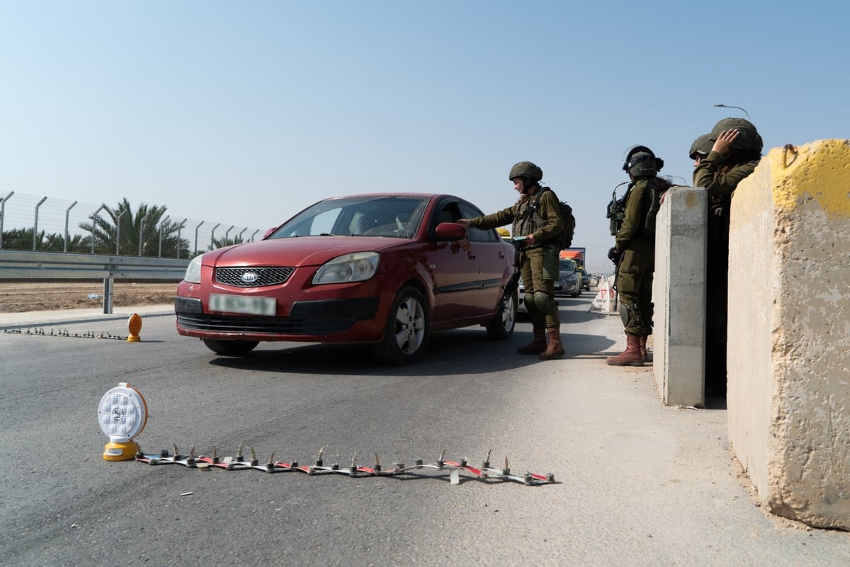 פעילות כוחות צה"ל היום במרחב העיר יריחו