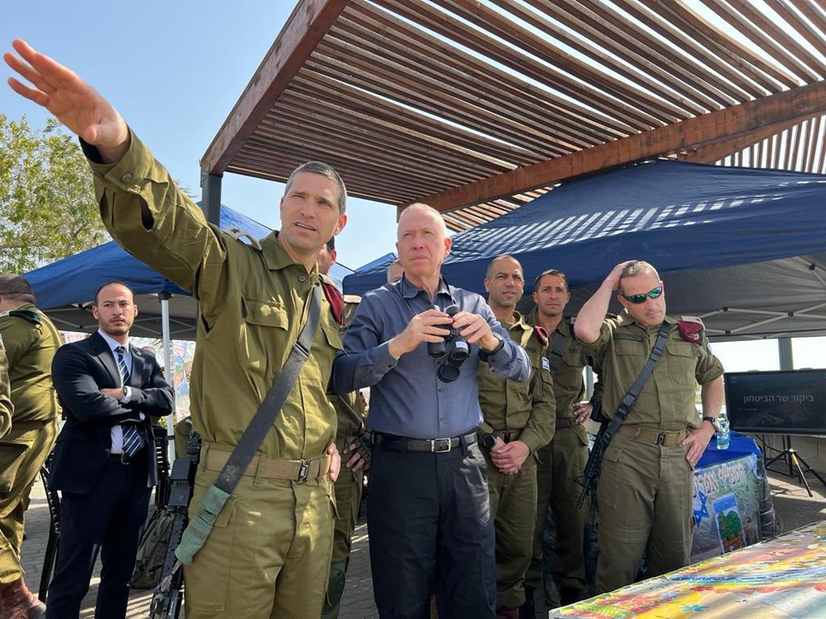 שר הביטחון יואב גלנט: "קריאה לסרבנות היא פגיעה בביטחון ישראל"