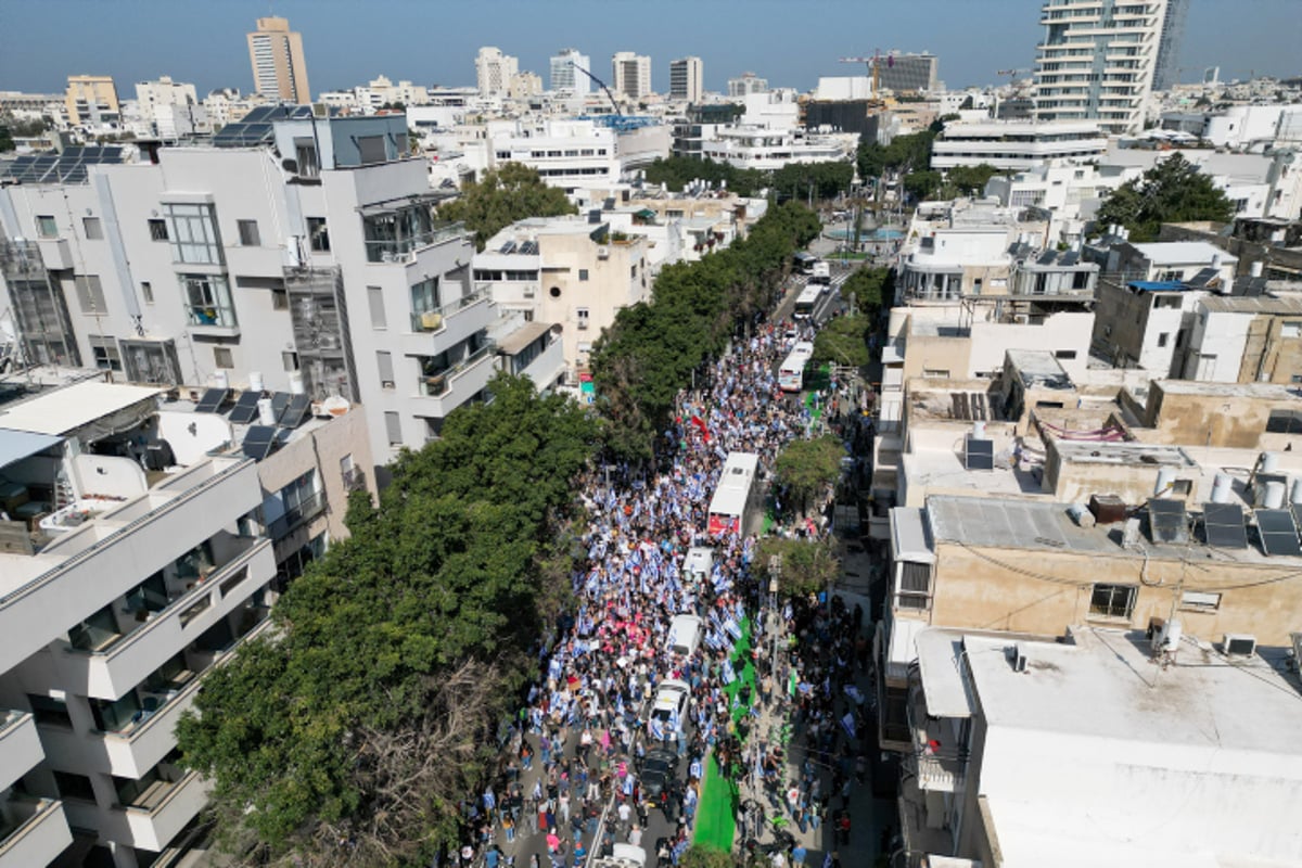 המחאה בתל אביב