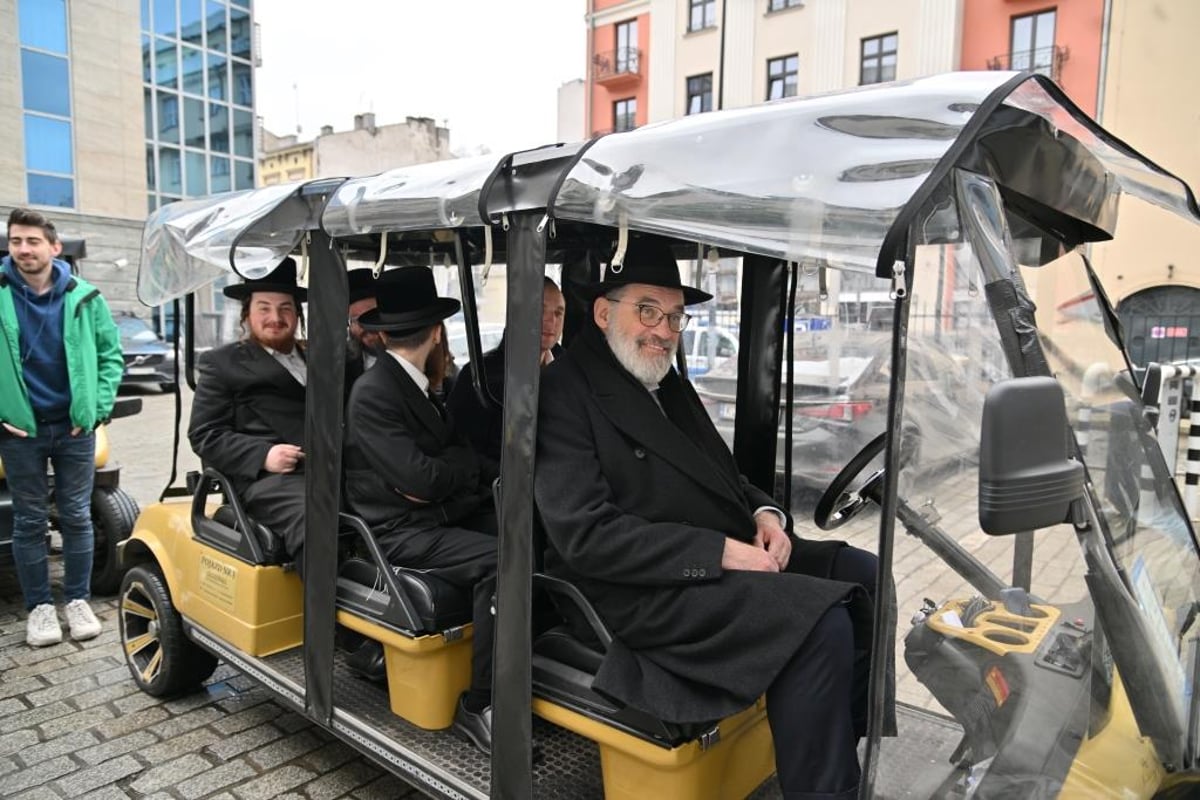 מסע הקודש "בוני הבית" של ויז'ניץ לפולין | תיעוד ענק