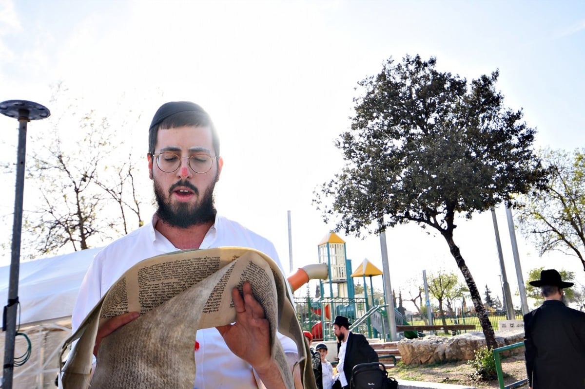 תיעוד מסכם: כך חגגו את פורים ברחובות ביתר עילית