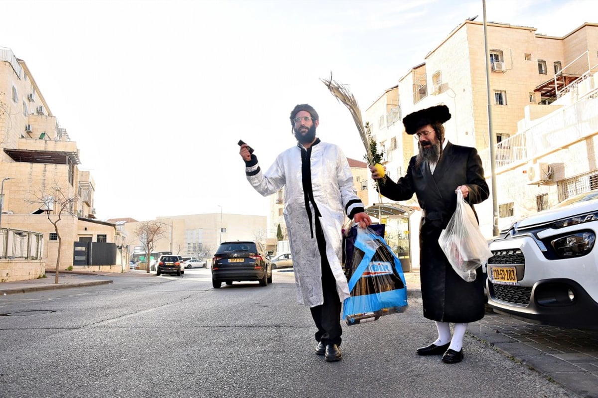 תיעוד מסכם: כך חגגו את פורים ברחובות ביתר עילית