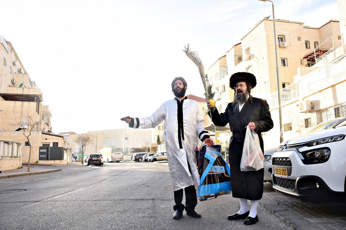 תיעוד מסכם: כך חגגו את פורים ברחובות ביתר עילית