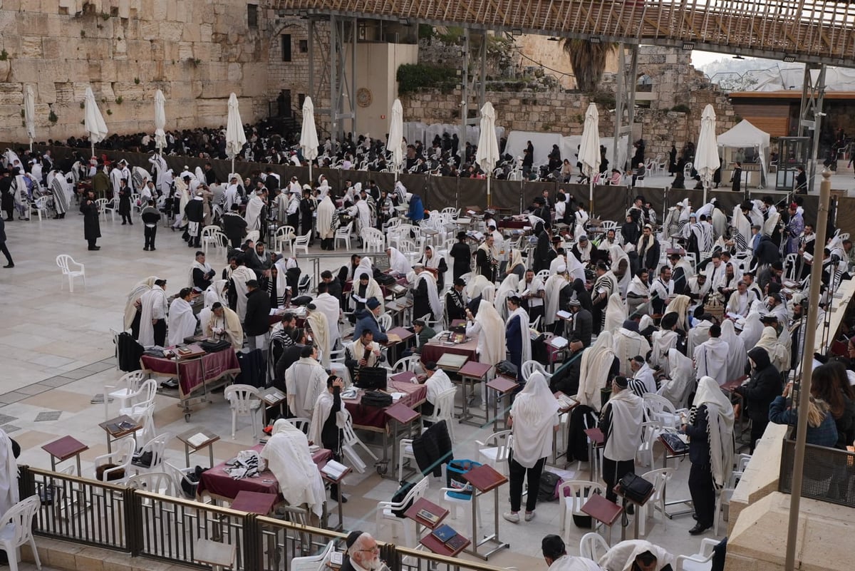 בוקר שושן פורים: אלפים והקצין שנפצע - בכותל המערבי • תיעוד