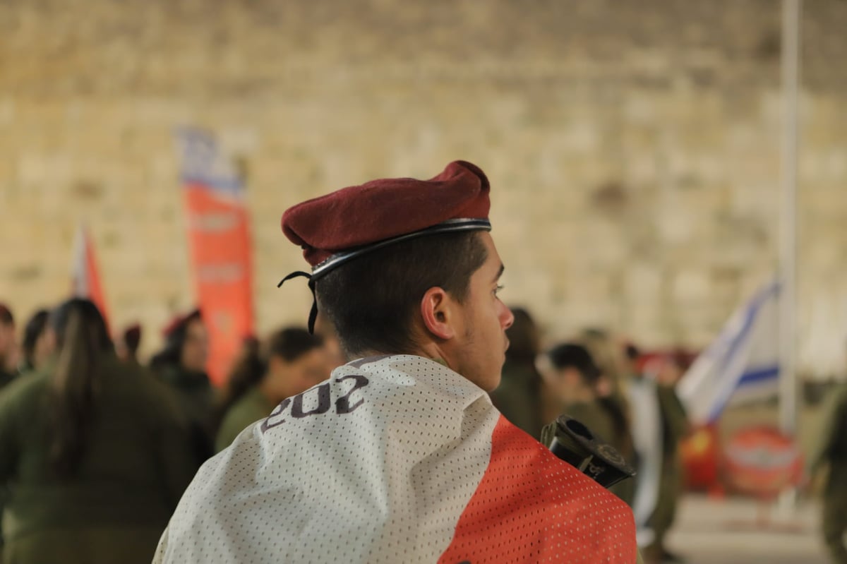 בוקר שושן פורים: אלפים והקצין שנפצע - בכותל המערבי • תיעוד