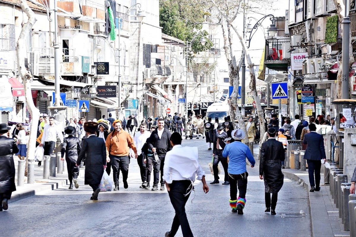 תיעוד מסכם: כך חגגו את פורים ברחובות ירושלים