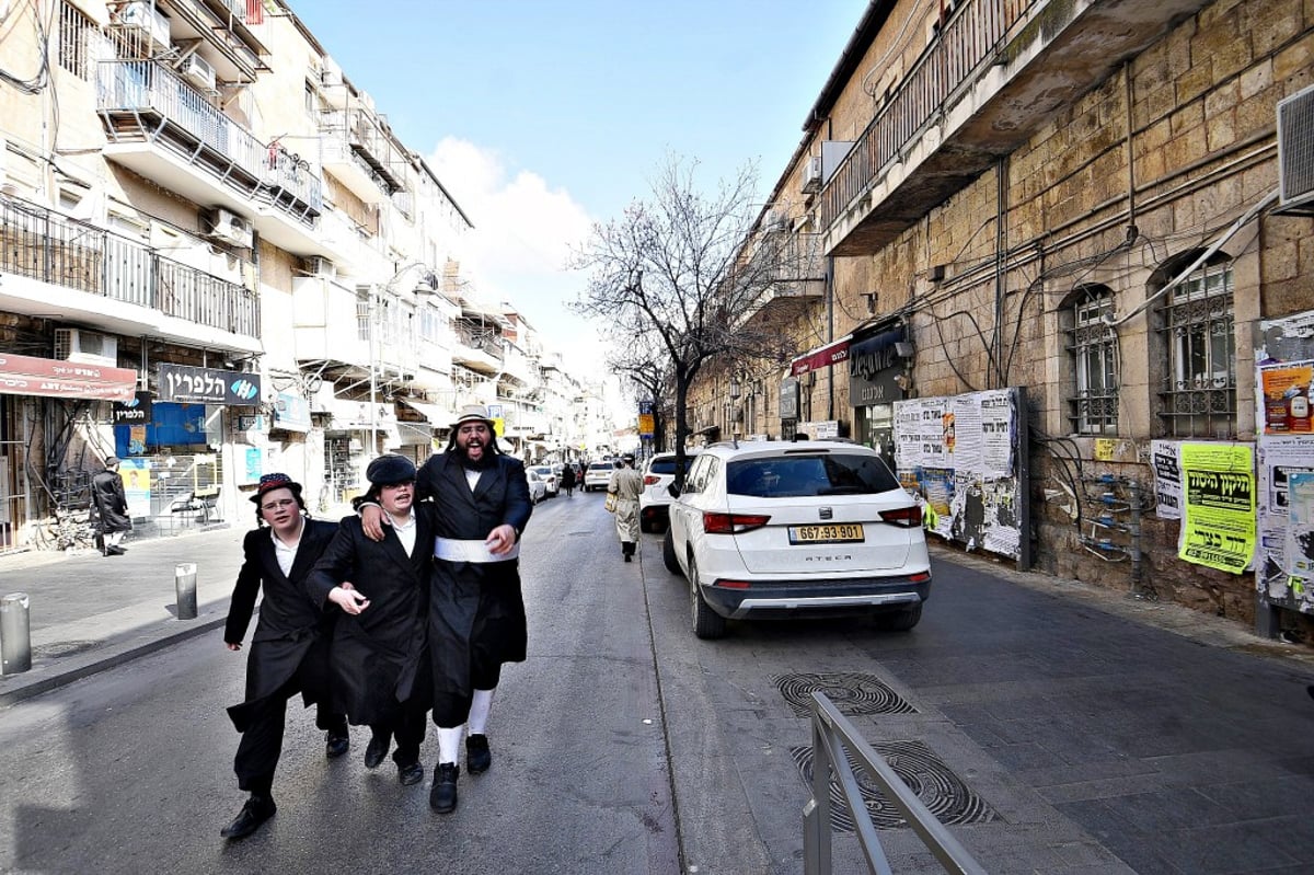 תיעוד מסכם: כך חגגו את פורים ברחובות ירושלים