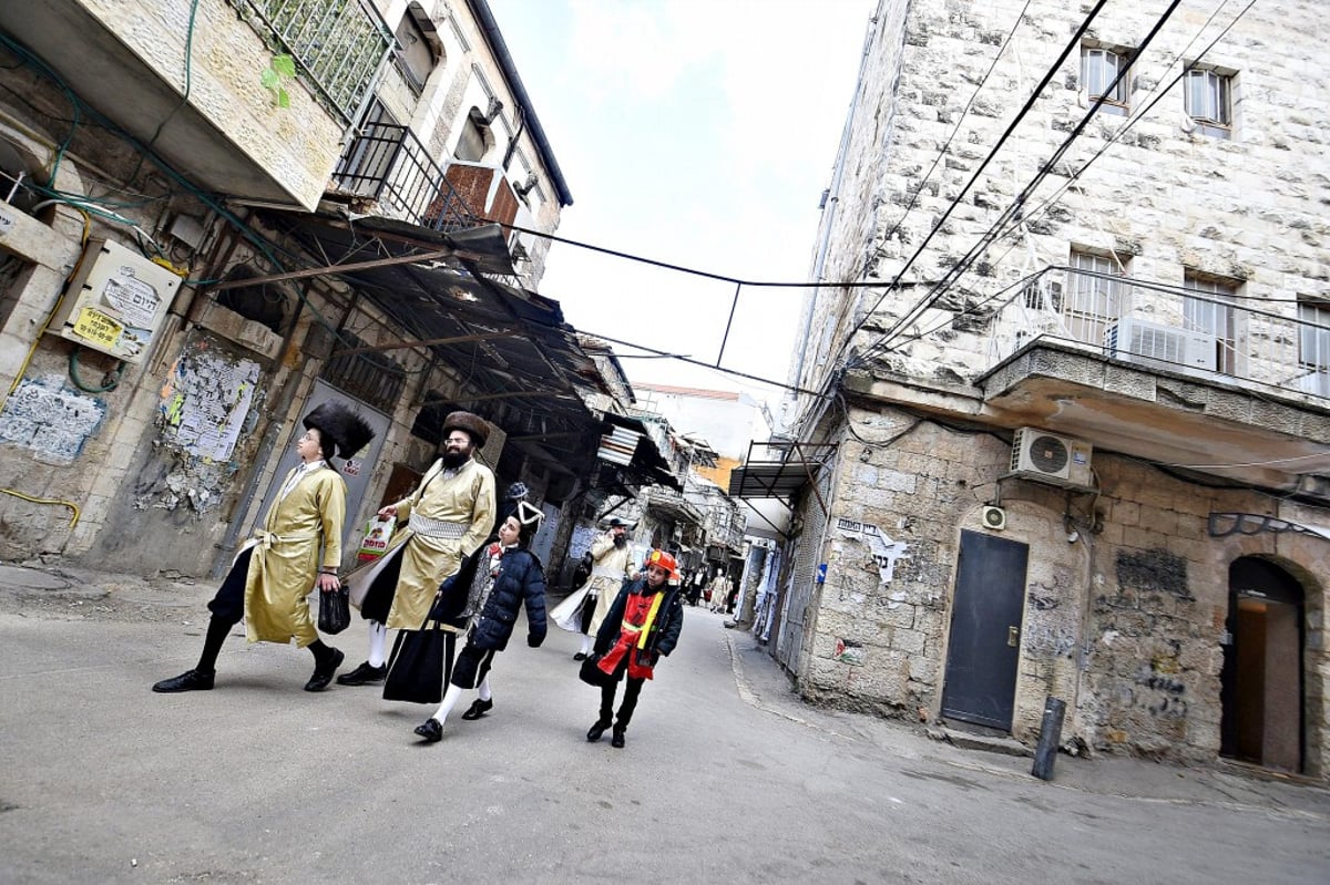 תיעוד מסכם: כך חגגו את פורים ברחובות ירושלים