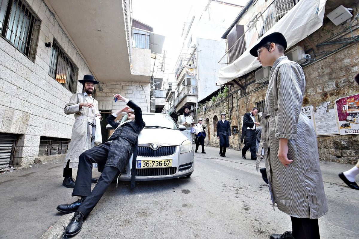 תיעוד מסכם: כך חגגו את פורים ברחובות ירושלים