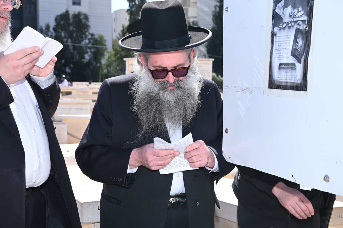 שנה ללא שר התורה זצ"ל: אלפים עלו לציונו | תיעוד