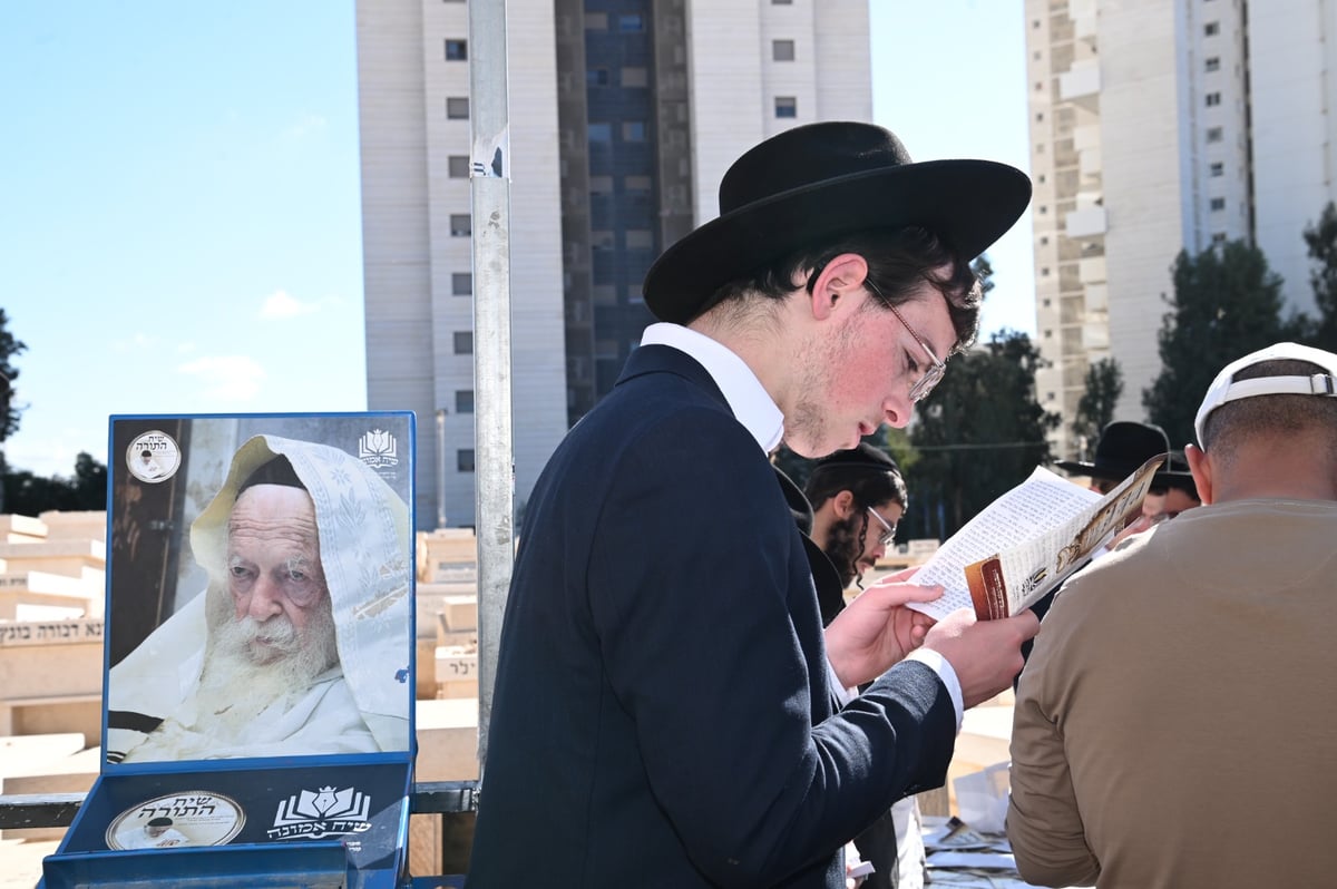 שנה ללא שר התורה זצ"ל: אלפים עלו לציונו | תיעוד