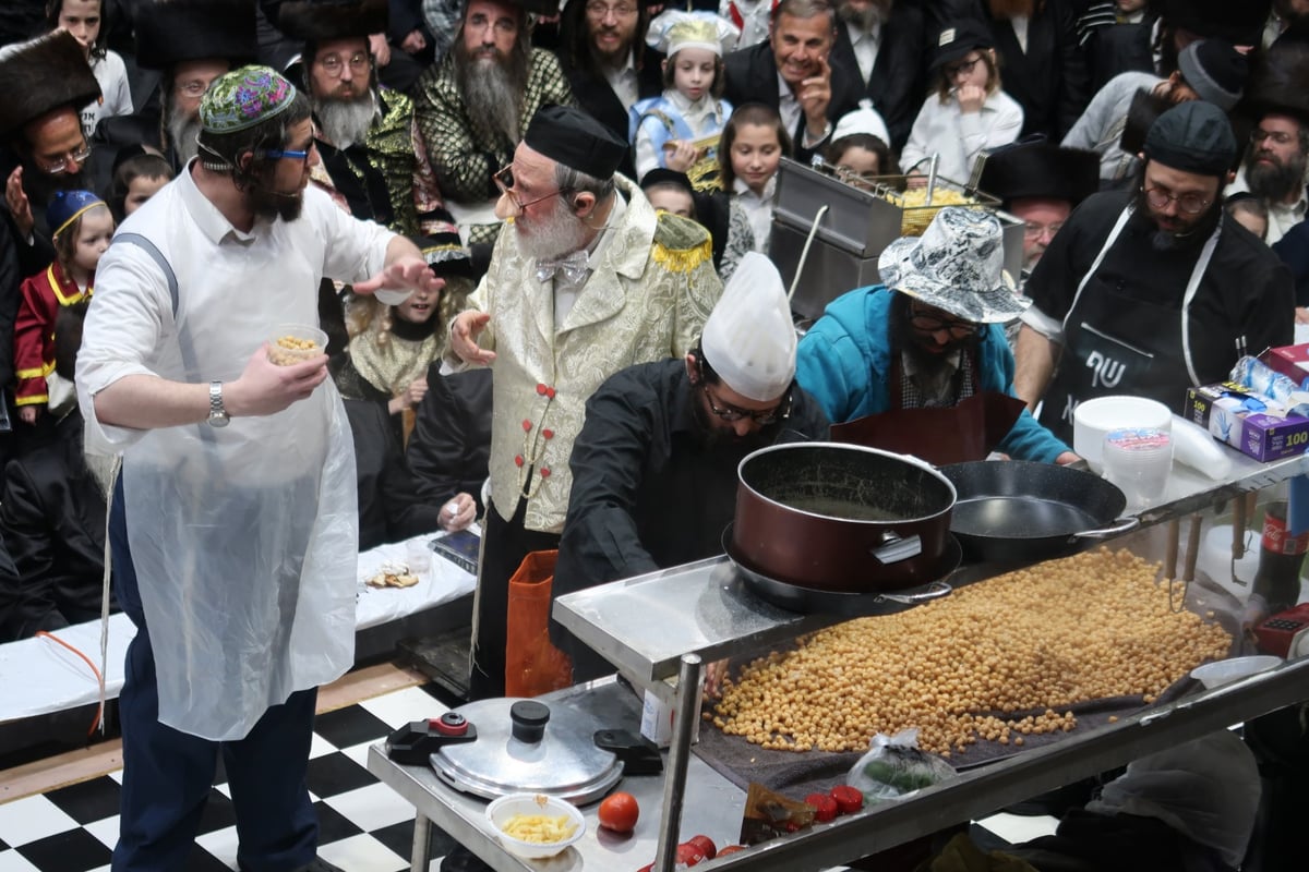 חג הפורים בחסידות סערט ויז'ניץ | תיעוד מסכם