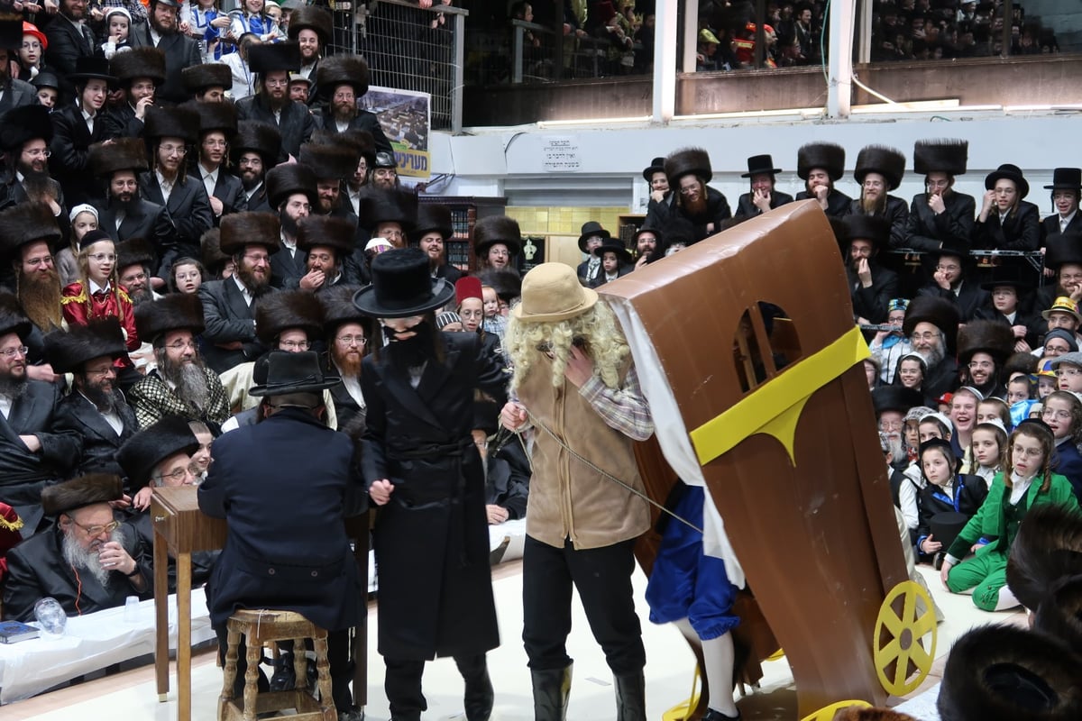 חג הפורים בחסידות סערט ויז'ניץ | תיעוד מסכם