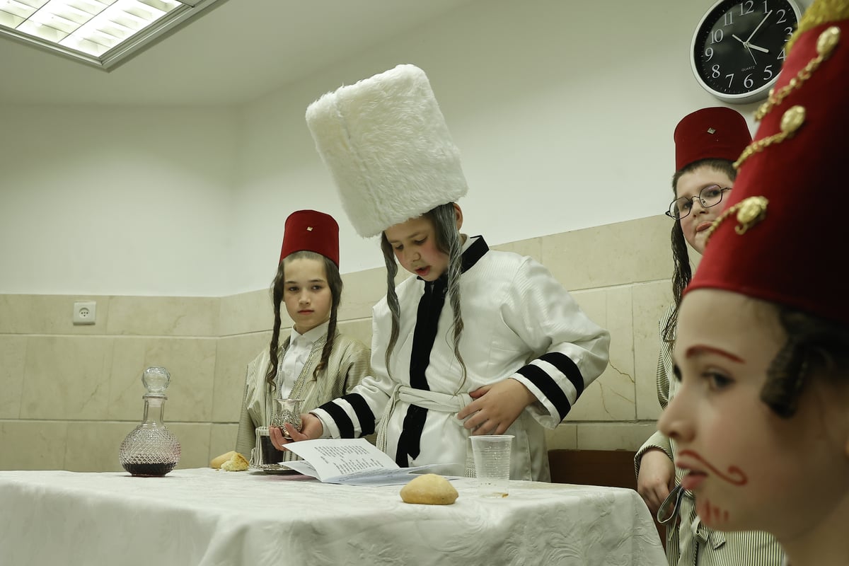 כך חגגו את ערב פורים בת"ת תולדות אהרן | גלריה