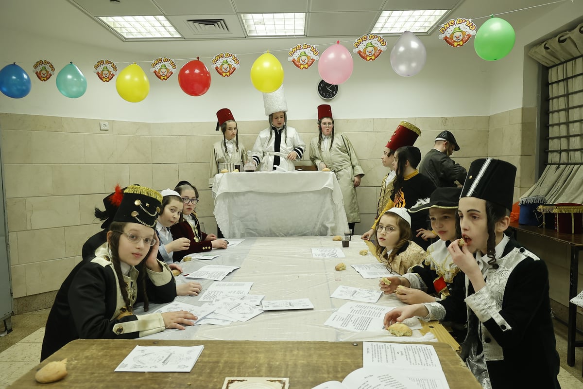 כך חגגו את ערב פורים בת"ת תולדות אהרן | גלריה