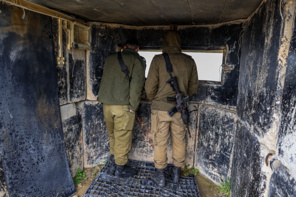 ברקע האירוע הביטחוני: סיור מצולם בגבול עם לבנון