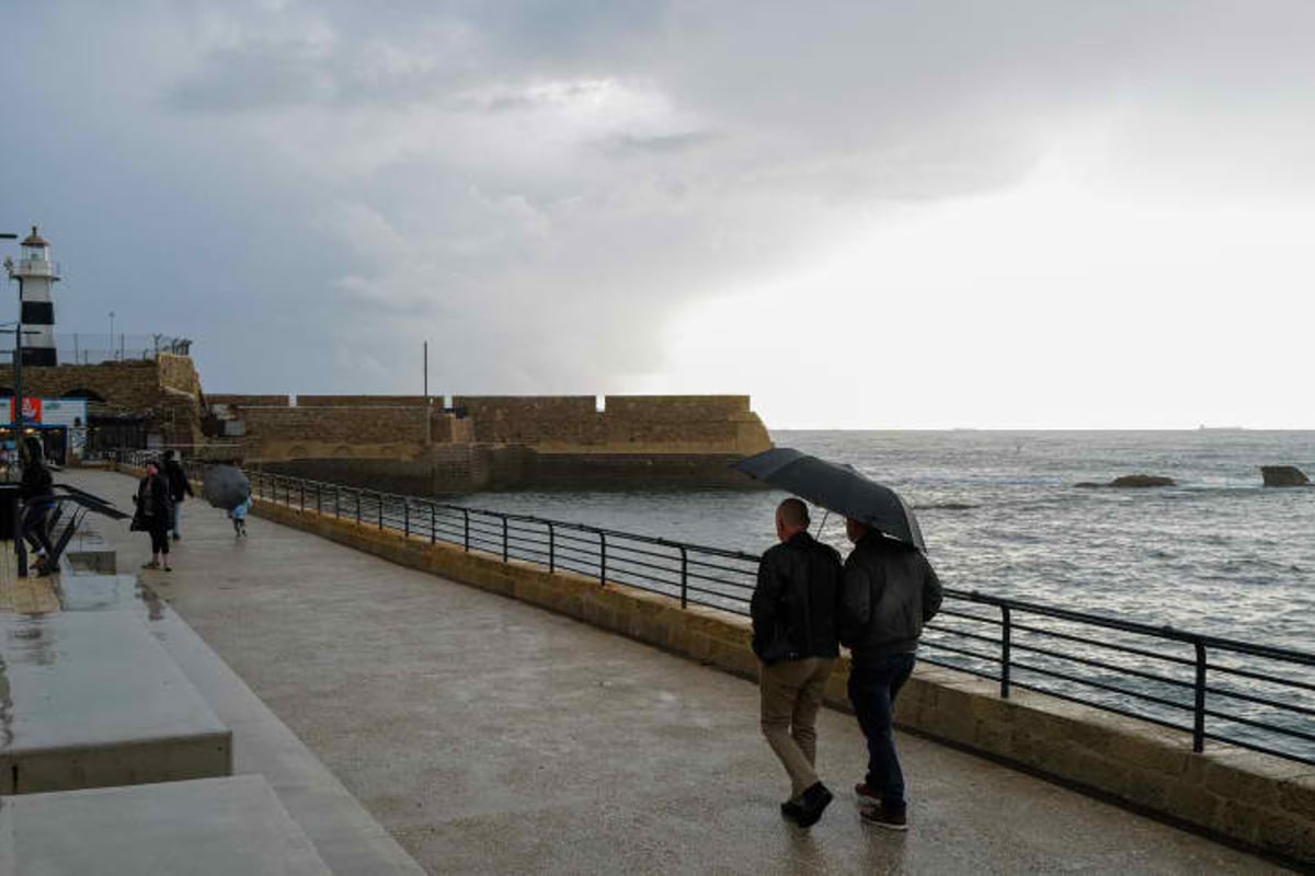 מהפך: הטמפרטורות נמוכות לעונה, גשמים בכל הארץ