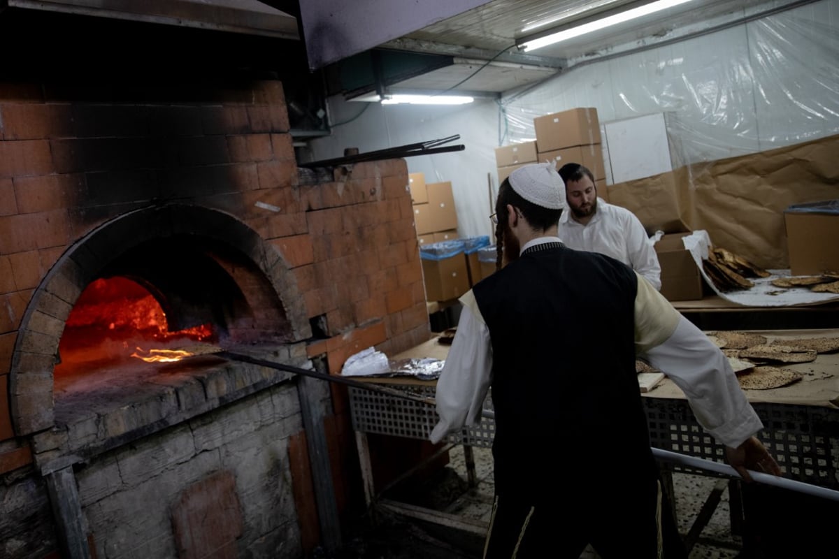 רידוד, לישה, חירור: תיעוד מרהיב ממאפיית המצות בירושלים