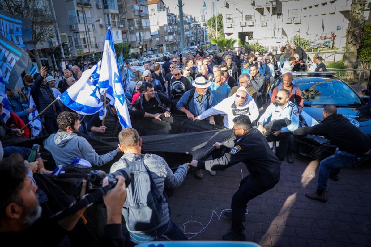 המחאה הקודמת בבני ברק