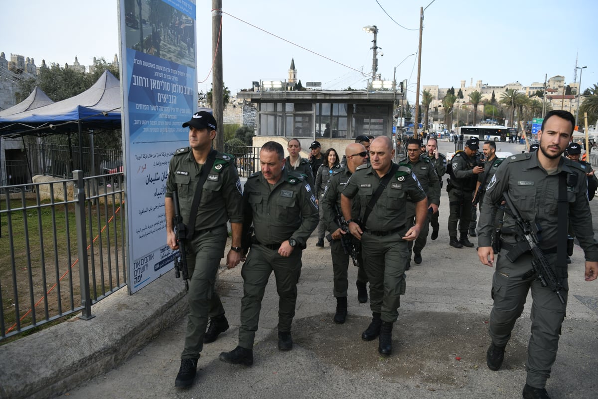 היערכות ביטחונית מוגברת: יום שישי הראשון של הרמדאן