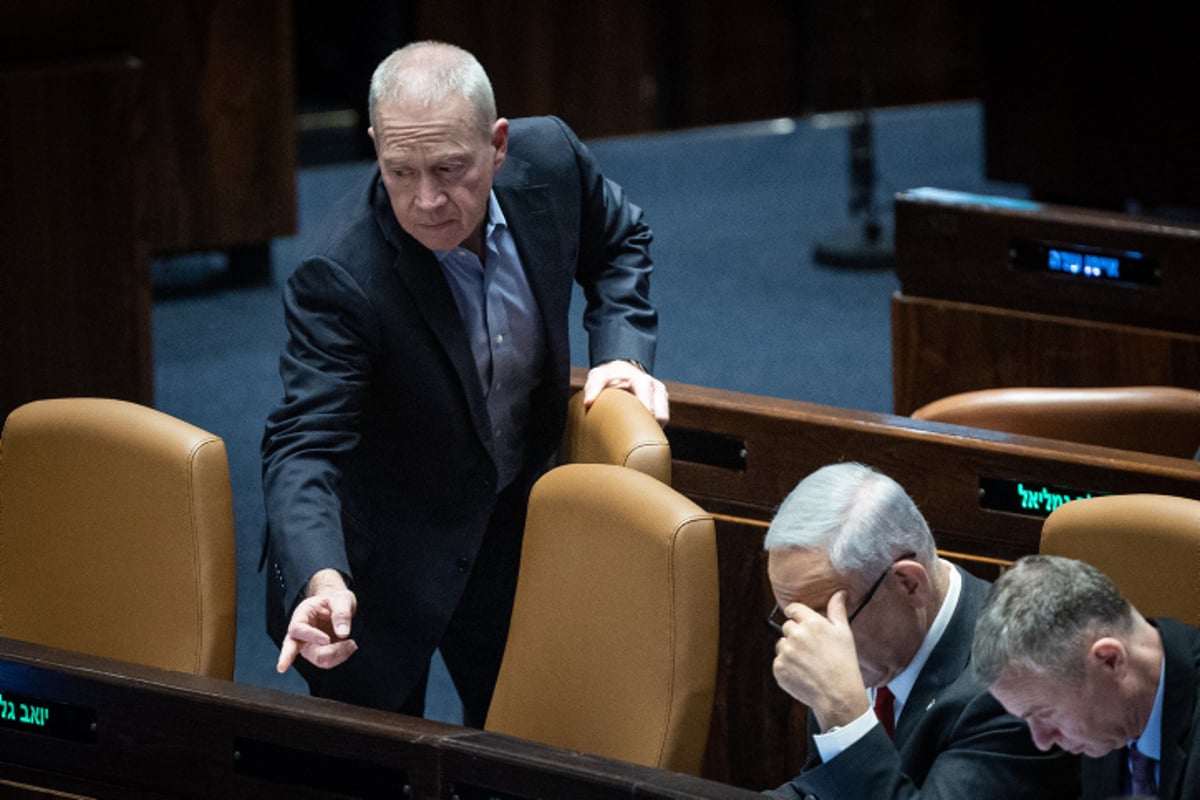 אחרי נאום נתניהו: גלנט עדיין מתכנן לשאת את נאומו - אם לא יהיה שינוי בזמן הקרוב
