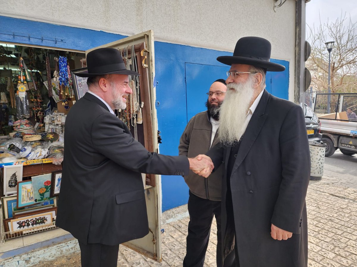 הראשון לציון רבי אליהו בקשי דורון זצ"ל הונצח בצפת | תיעוד