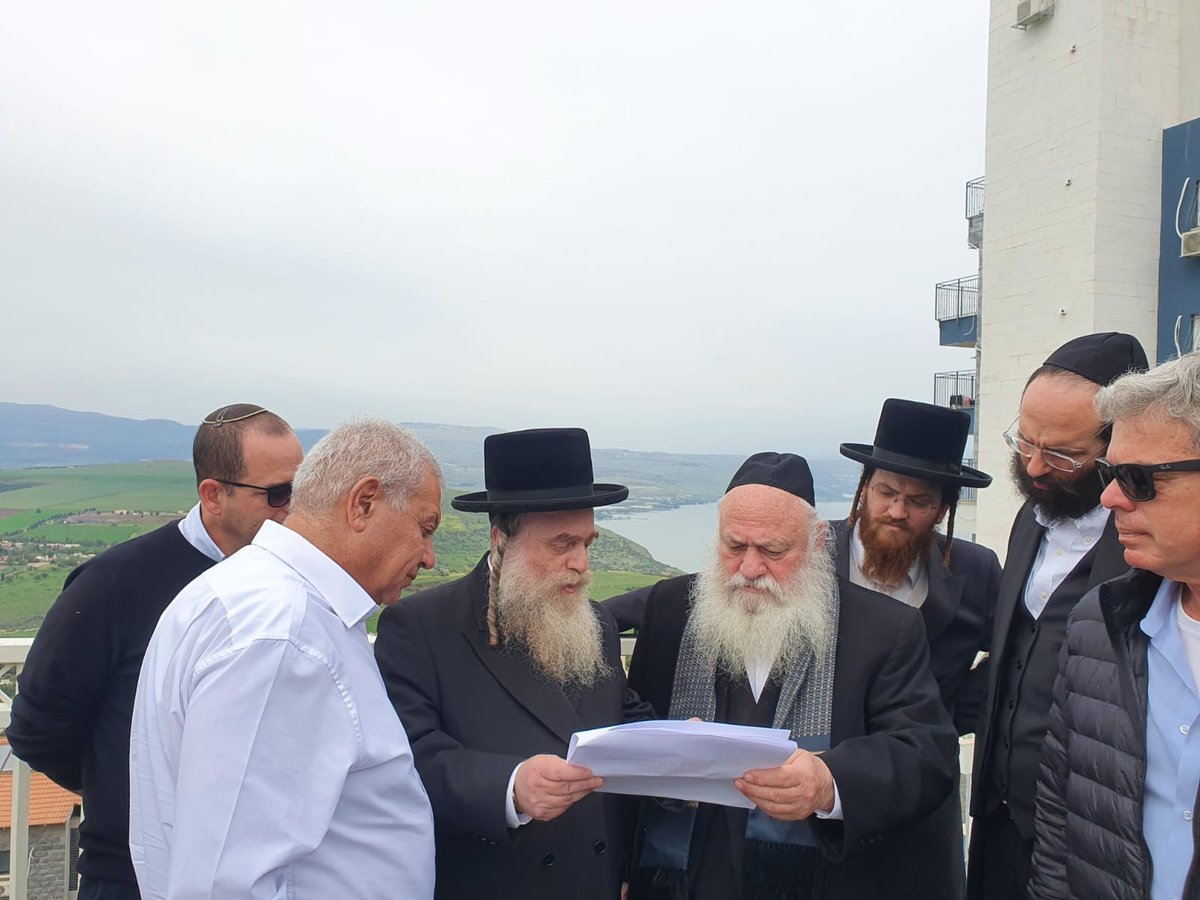 גולדקנופף ביקר בטבריה: "נחזיר את העיר לימיה הגדולים"