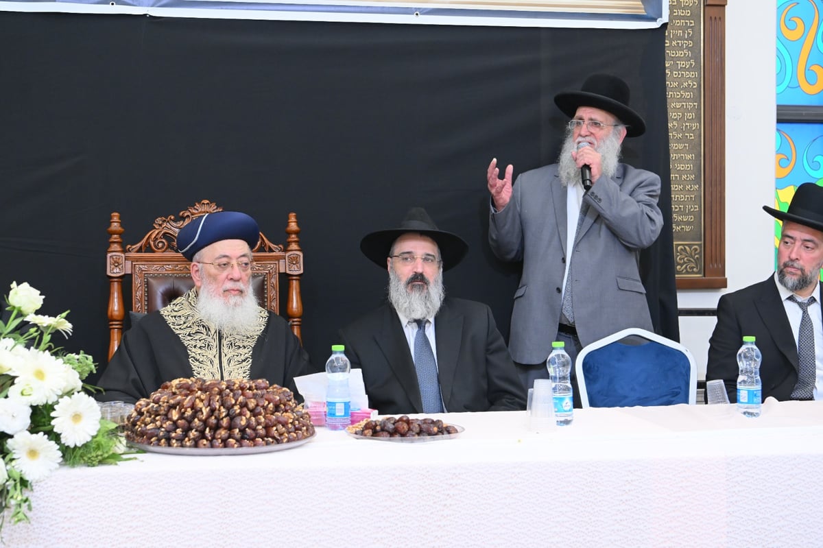 תיעוד: הקבלת פני רבו לראשון לציון הגרש"מ עמאר