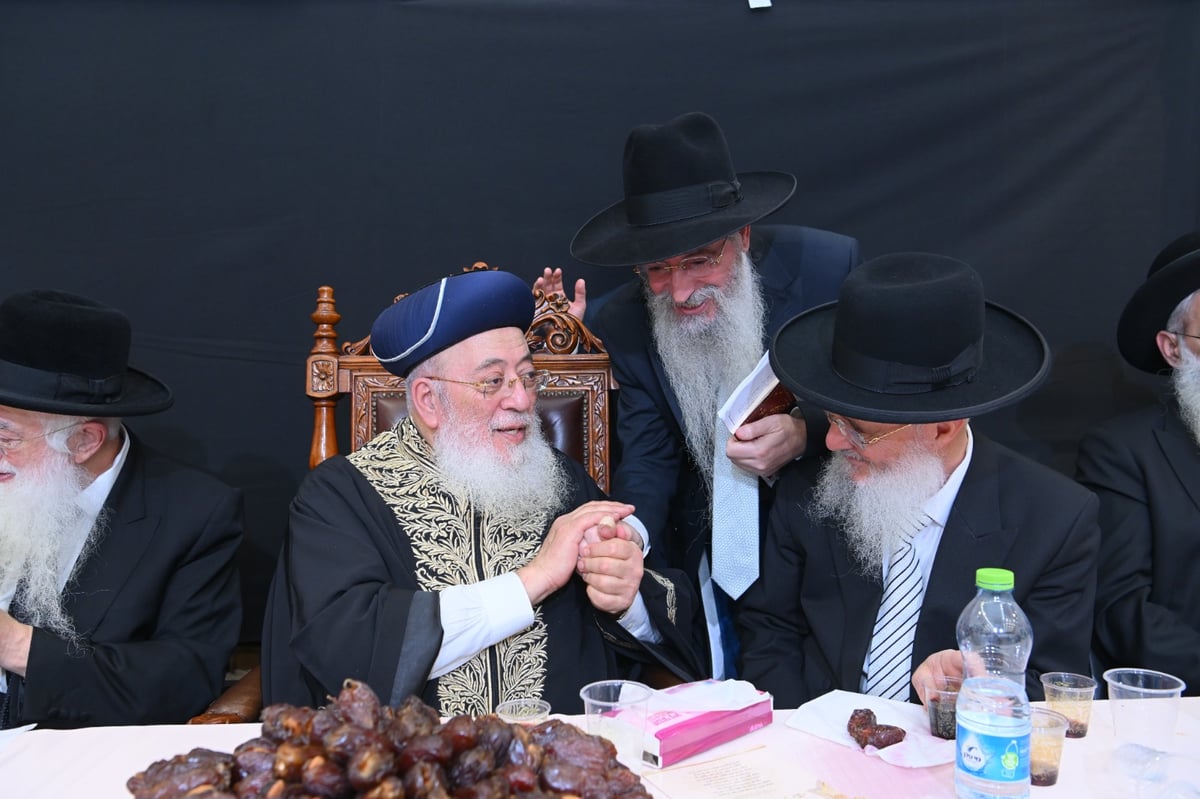 תיעוד: הקבלת פני רבו לראשון לציון הגרש"מ עמאר