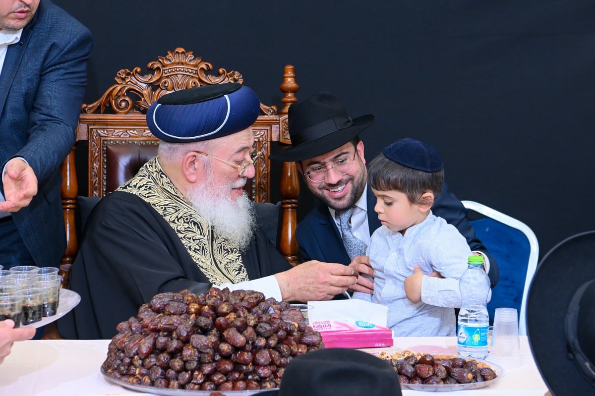 תיעוד: הקבלת פני רבו לראשון לציון הגרש"מ עמאר